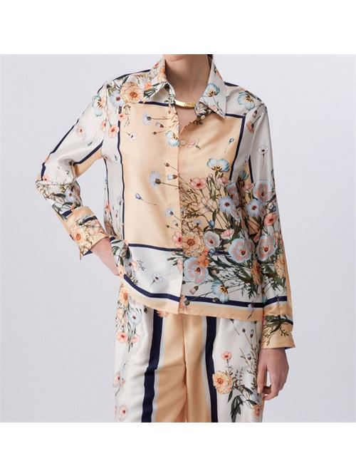 Camicia in twill stampato Liu Jo | WA6357T2555.P95472